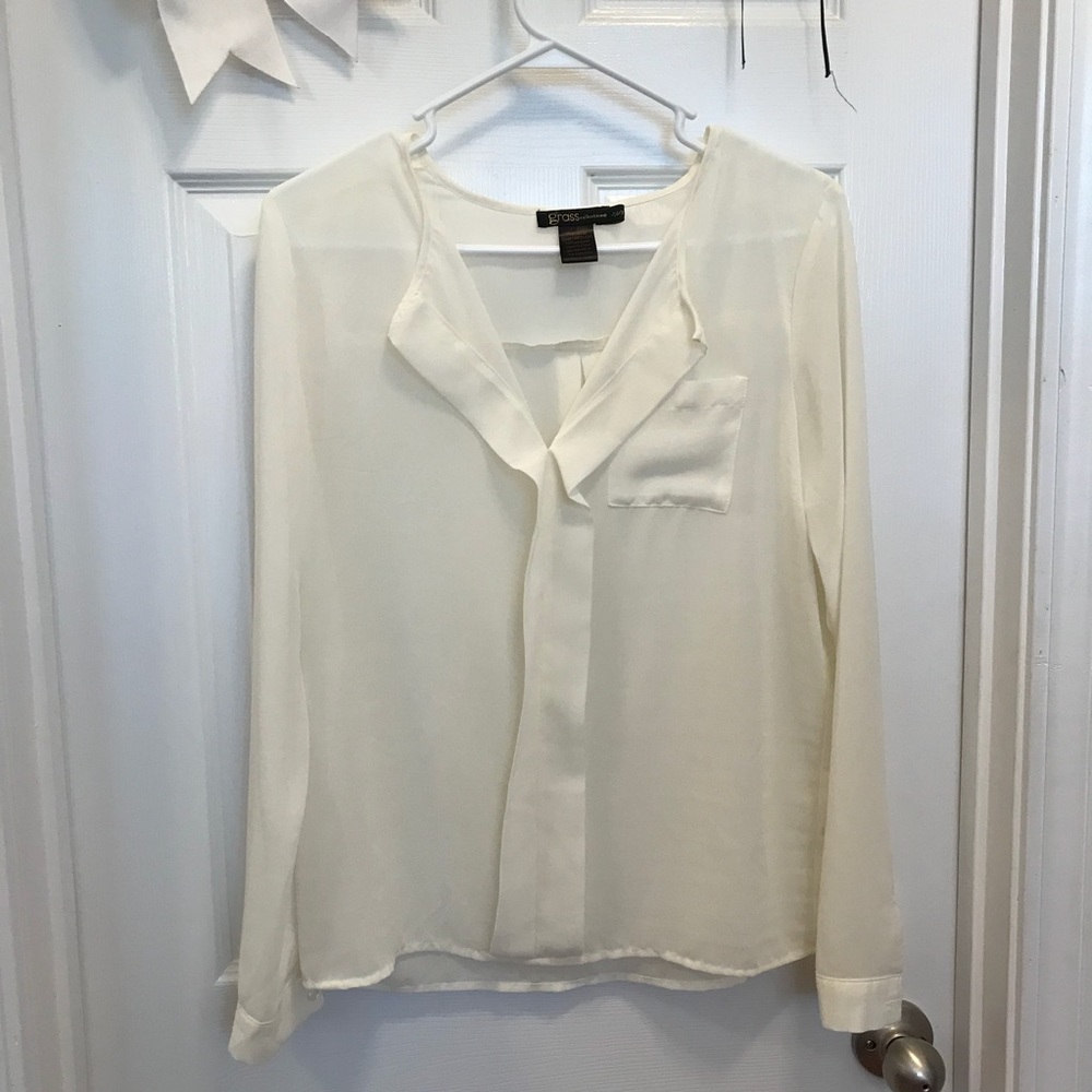 Cream Colored Blouse!